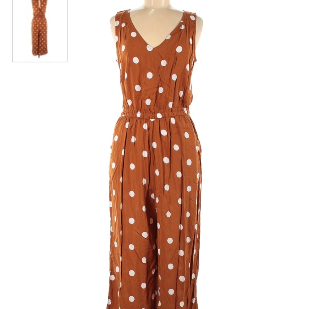 Polka dot jumpsuit